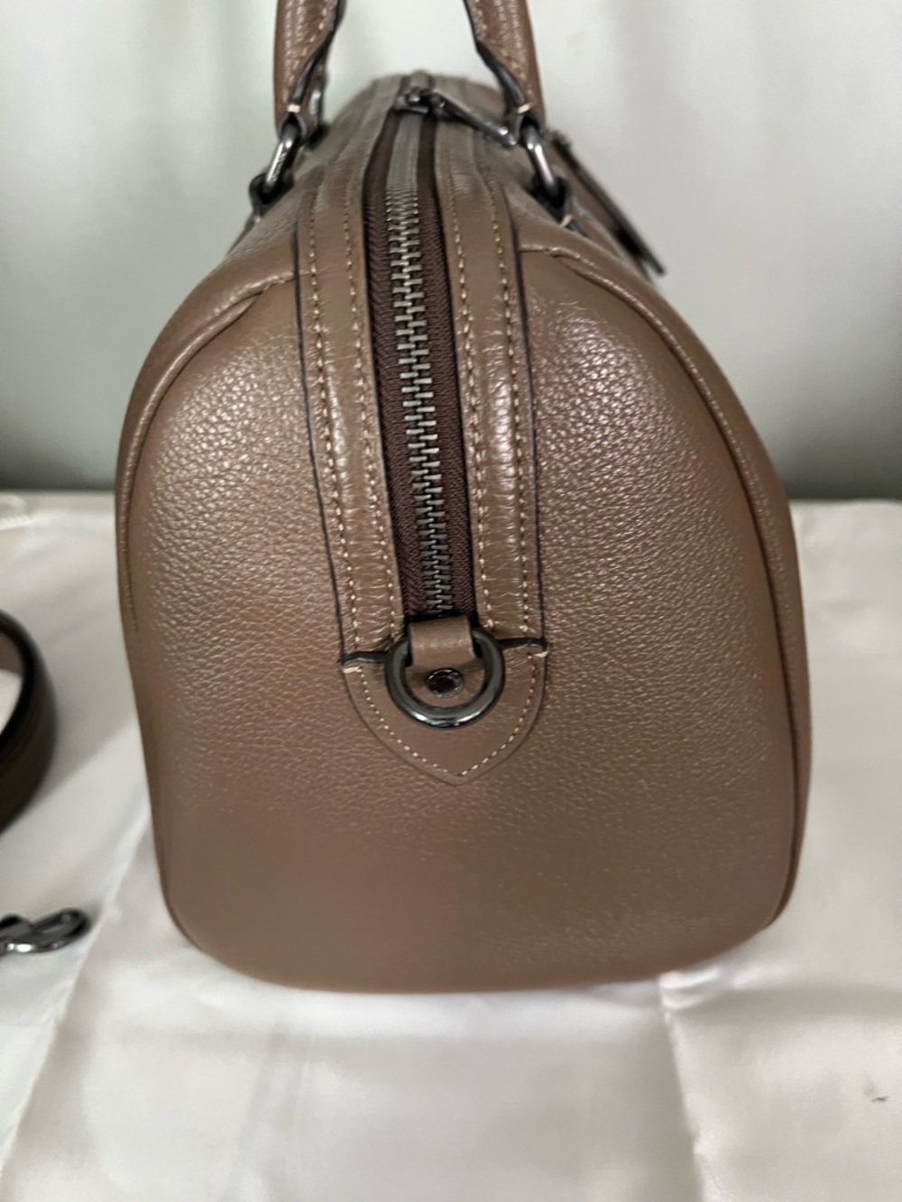 Coach Large Rowan Satchel And Matching Wallet - Picture 5 of 14